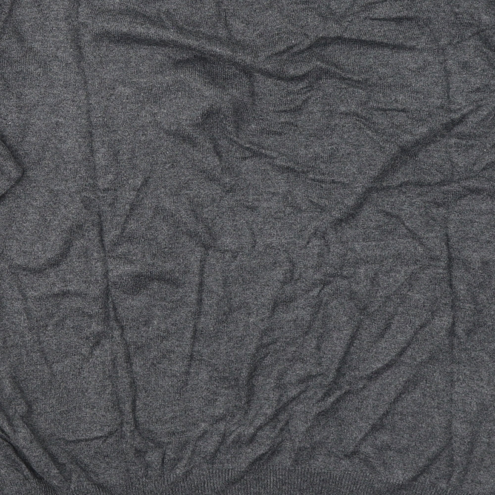 Marks & Spencer Mens Grey Cotton Pullover Sweatshirt Size L