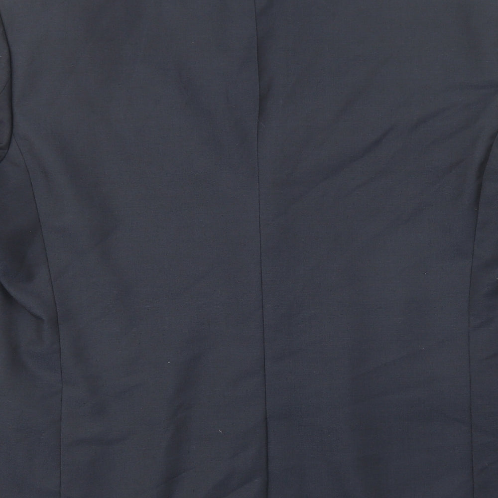 Matalan Mens Blue Jacket Blazer Size 42 Button