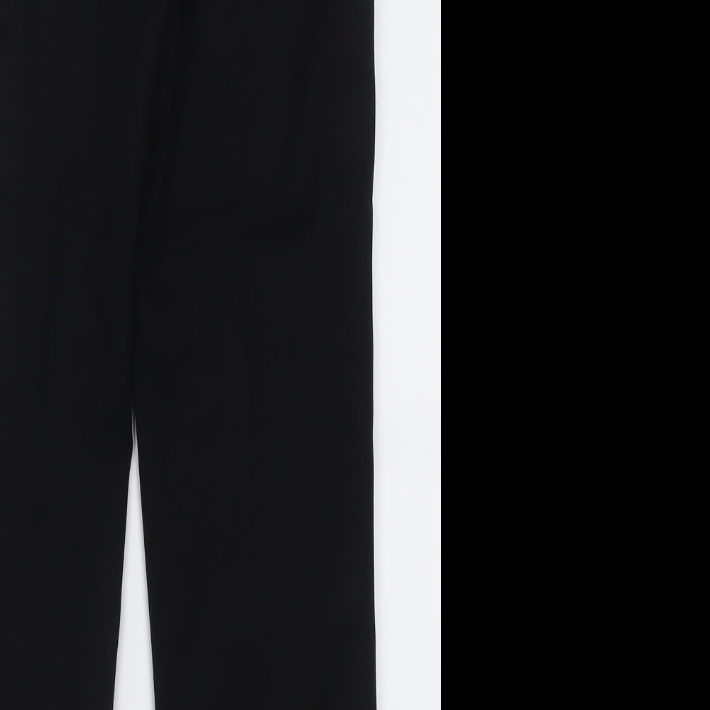 Betty Barclay Womens Black Polyester Trousers Size 10 L27 in Regular Button