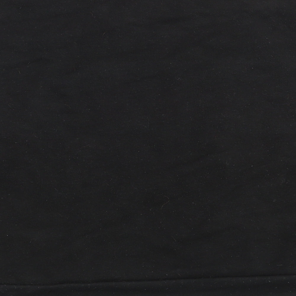 New Look Girls Black Cotton Pullover Sweatshirt Size 12-13 Years - Central Perk