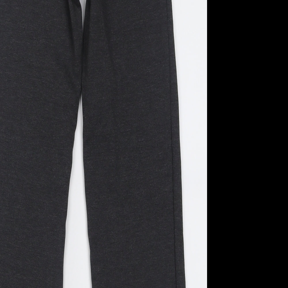 TU Girls Grey Polyester Capri Trousers Size 9 Months Regular Pullover - School Wear