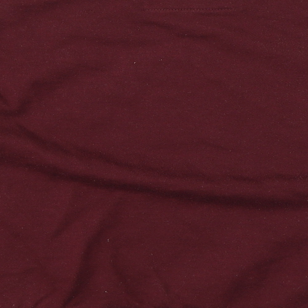 Atmosphere Womens Red Polyester Pullover Sweatshirt Size 12 Pullover