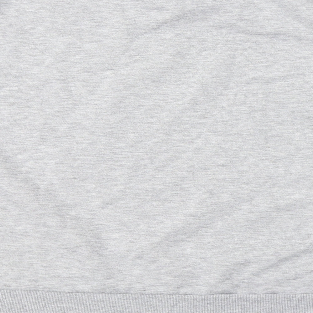 Primark Womens Grey Cotton Pullover Sweatshirt Size 14 Pullover