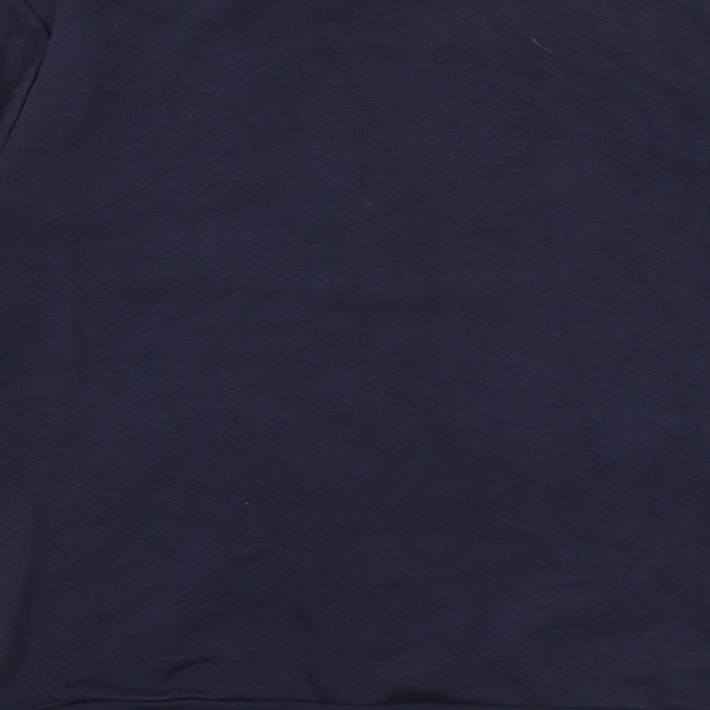 George Boys Blue Cotton Pullover Sweatshirt Size 11-12 Years