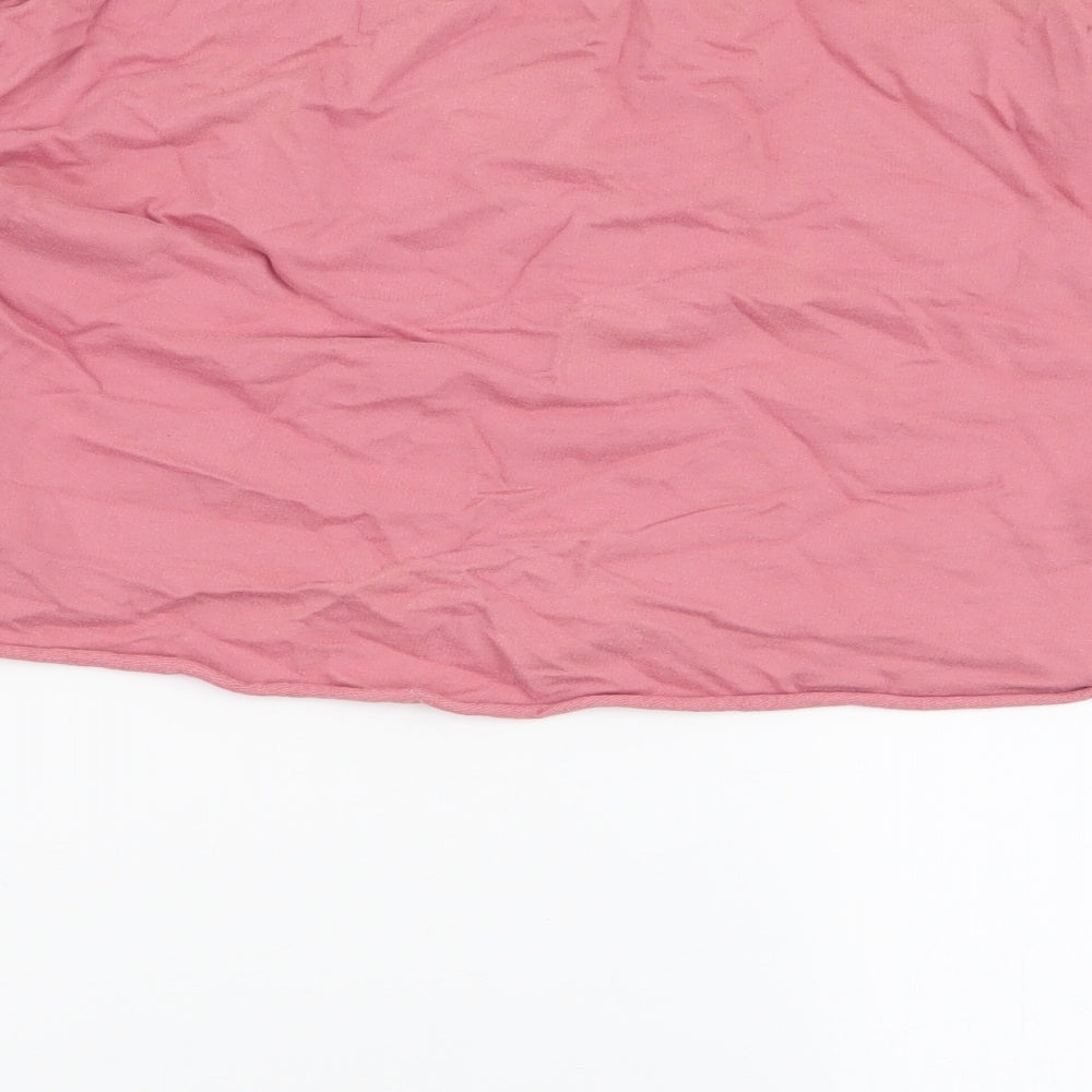 Divided by H&M Womens Pink 100% Cotton Pullover Sweatshirt Size M Pullover - Girl Clique