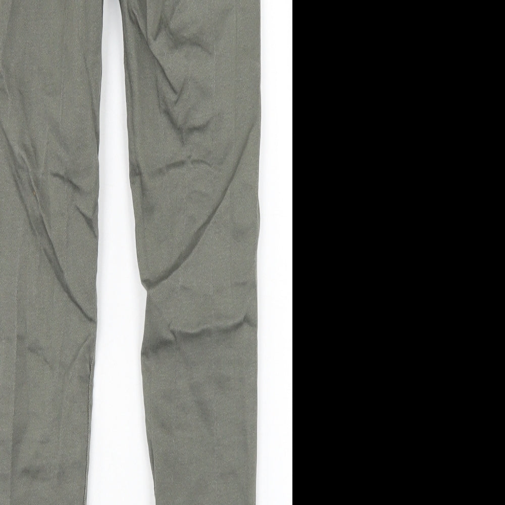 Denim Co Womens Green Cotton Jegging Jeans Size 8 L27 in Regular