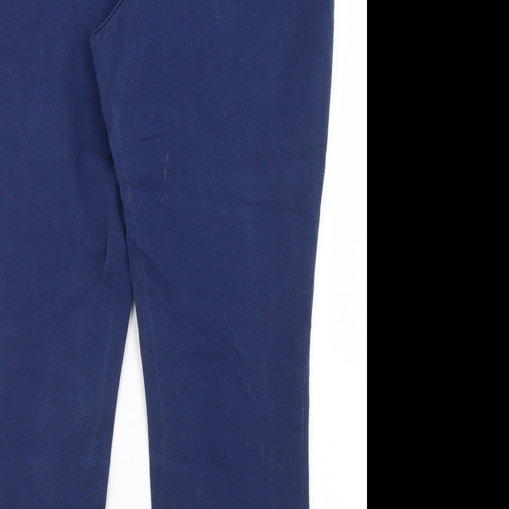 RWL Womens Blue Cotton Straight Jeans Size 30 in L25 in Regular Button