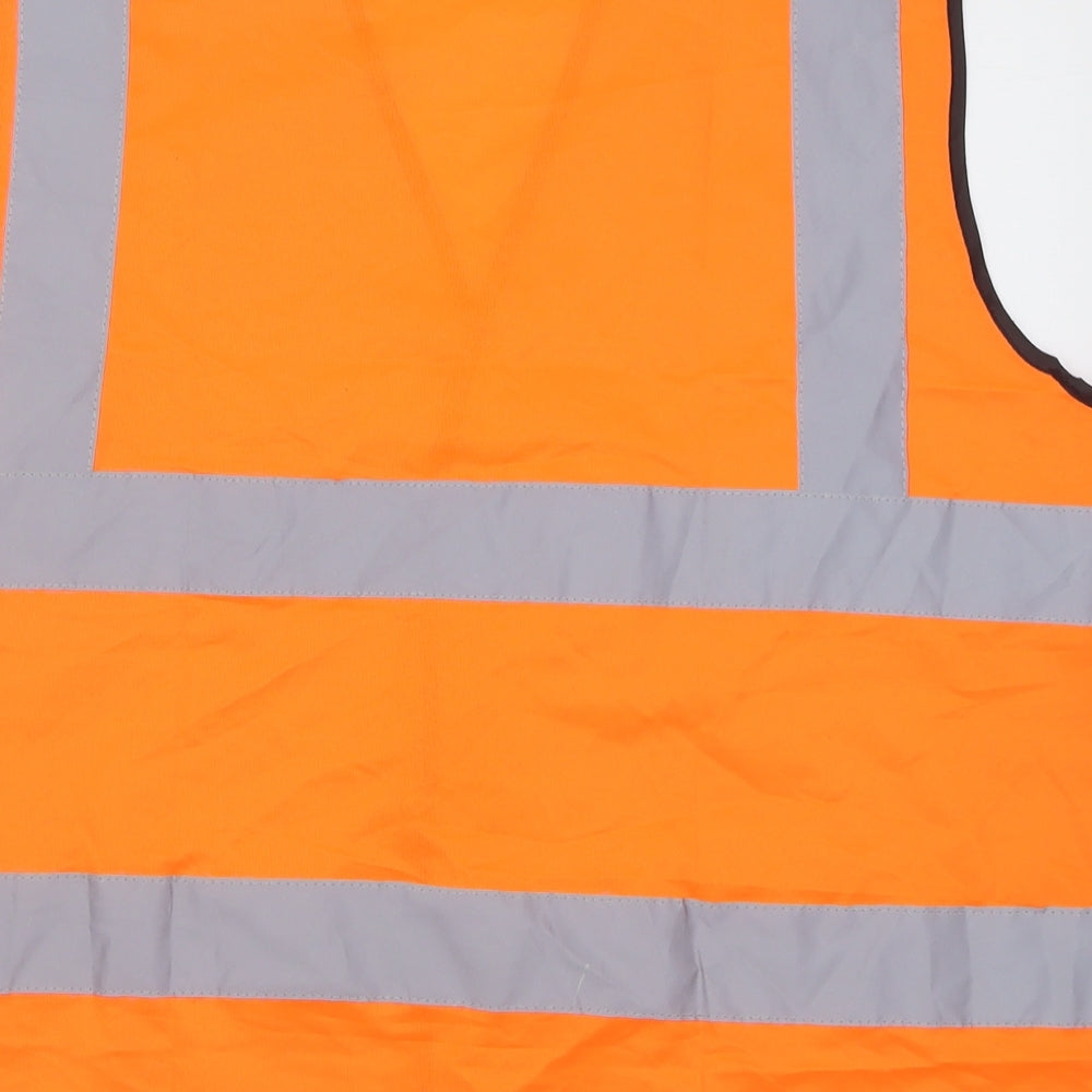 Uneek Mens Orange Jacket Size XL Hook & Loop - Work wear