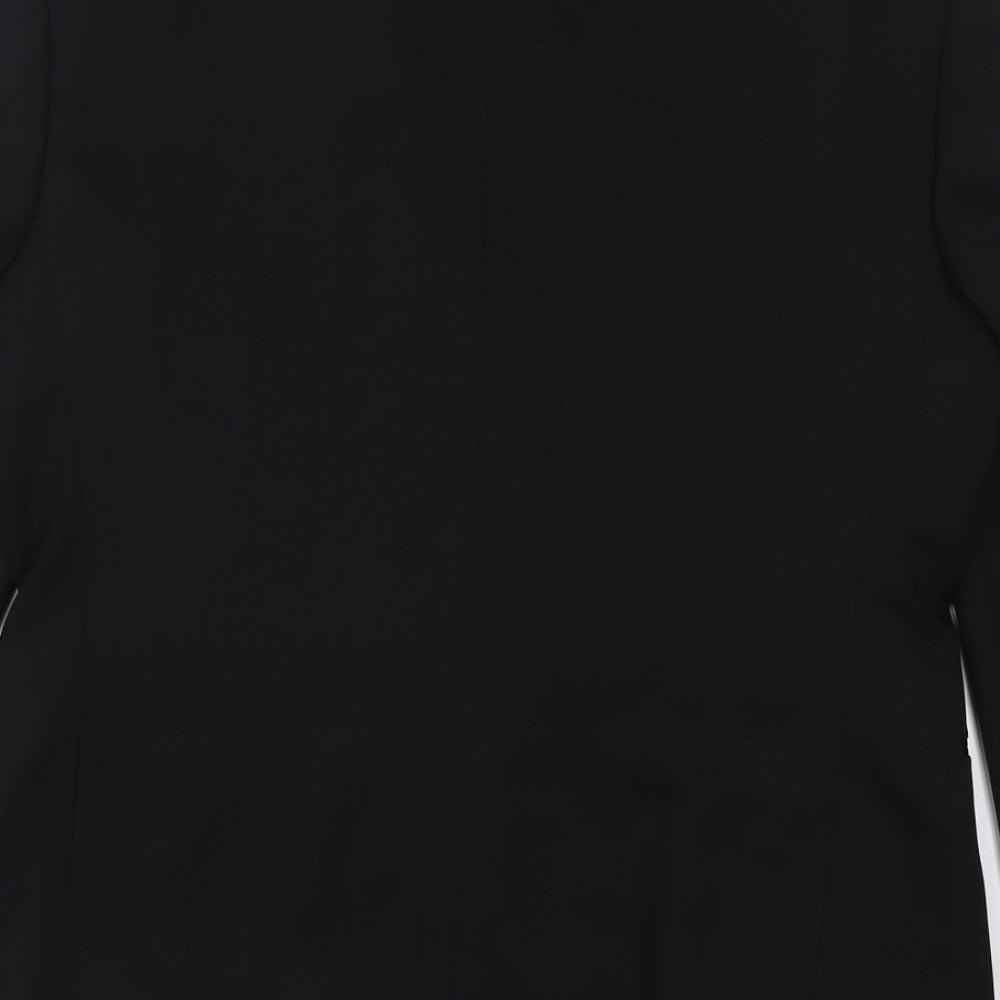 Taylor & Wright Mens Black Polyester Jacket Blazer Size 40