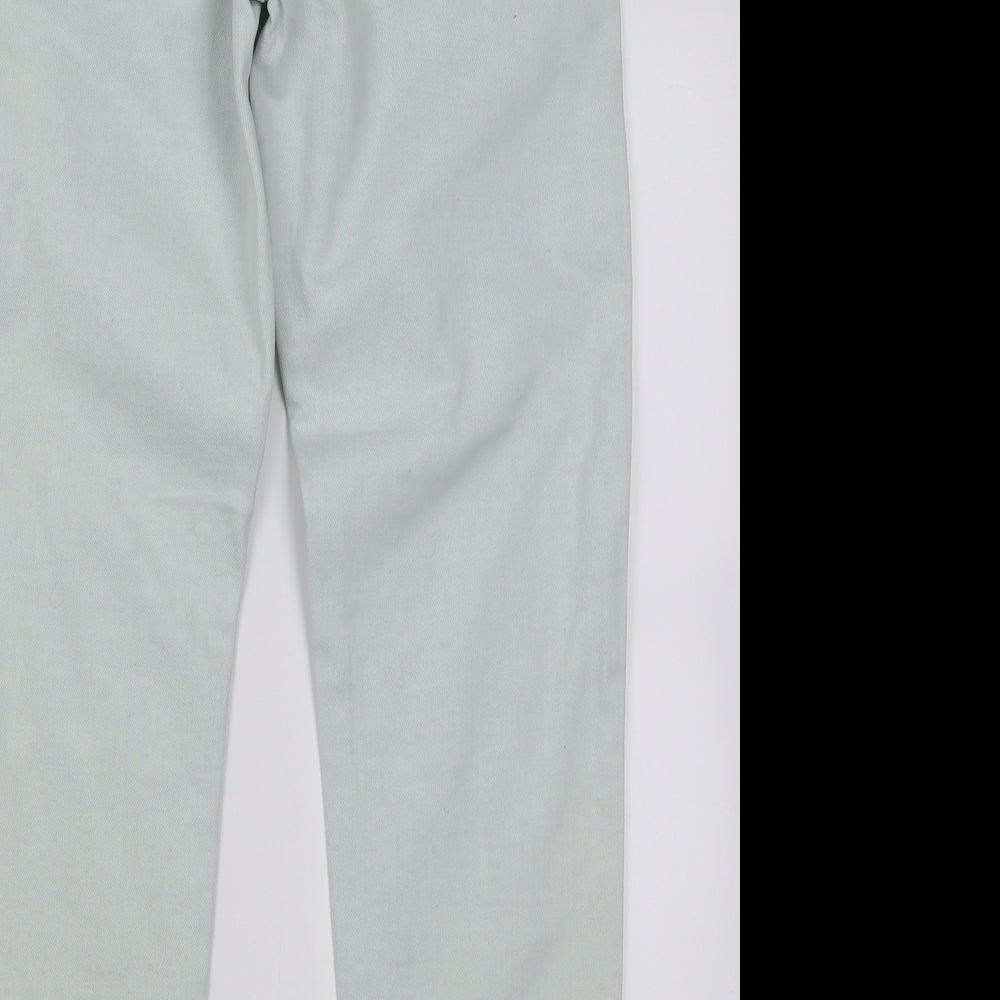 waven Womens Green Cotton Mom Jeans Size 6 L28 in Regular Button