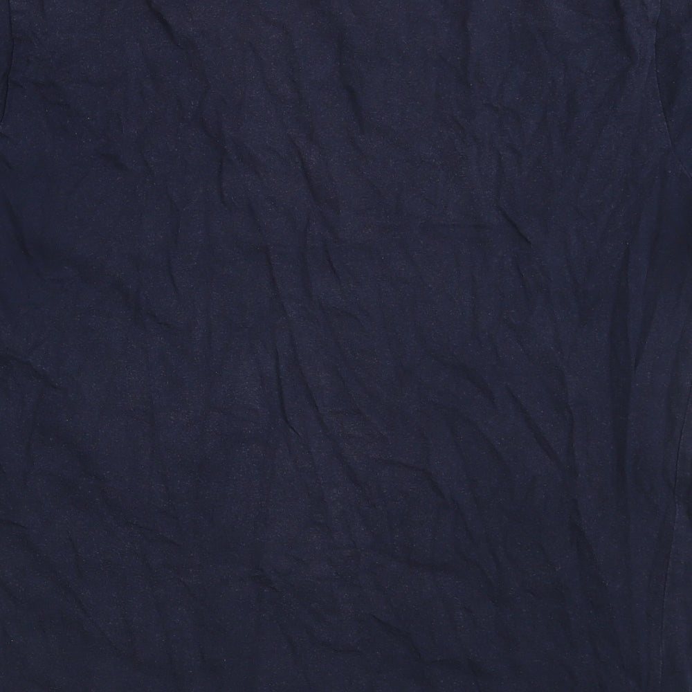 Patrick Boys Blue 100% Cotton Basic T-Shirt Size 13 Years Round Neck