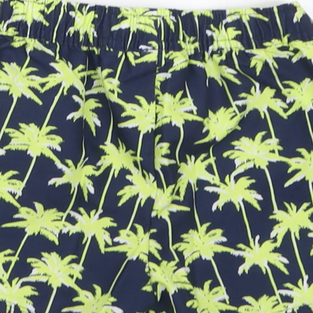 priamrk Boys Green Polyester Cropped Trousers Size 12-18 Months Tie