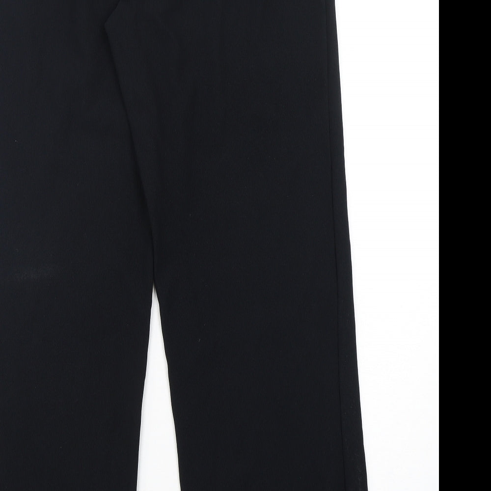 Dunnes Stores Womens Blue Polyester Trousers Size 14 L32 in Regular
