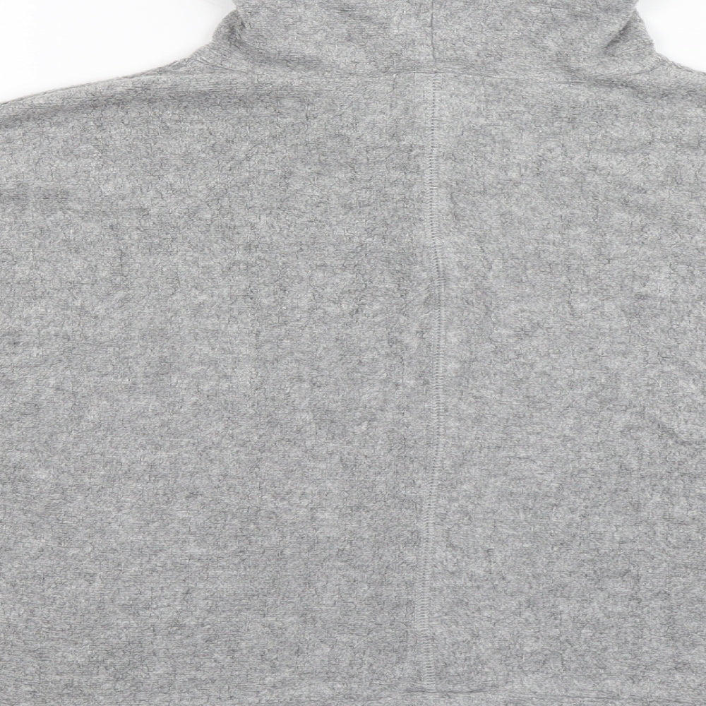 Pull&Bear Womens Grey Viscose Pullover Hoodie Size S Pullover - Midnight Dreamer