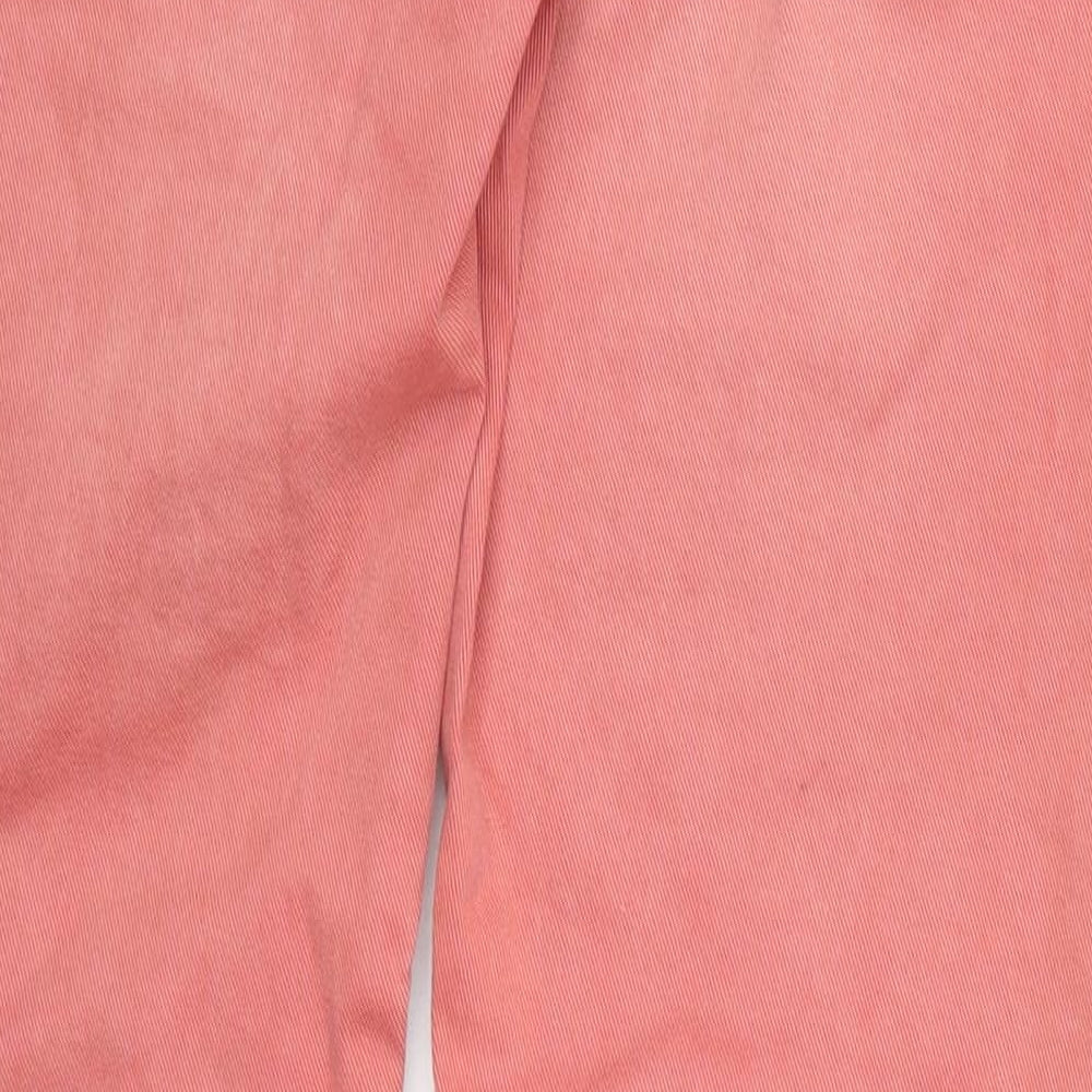 La Redoute Womens Pink Cotton Skinny Jeans Size 14 L30 in Regular Button