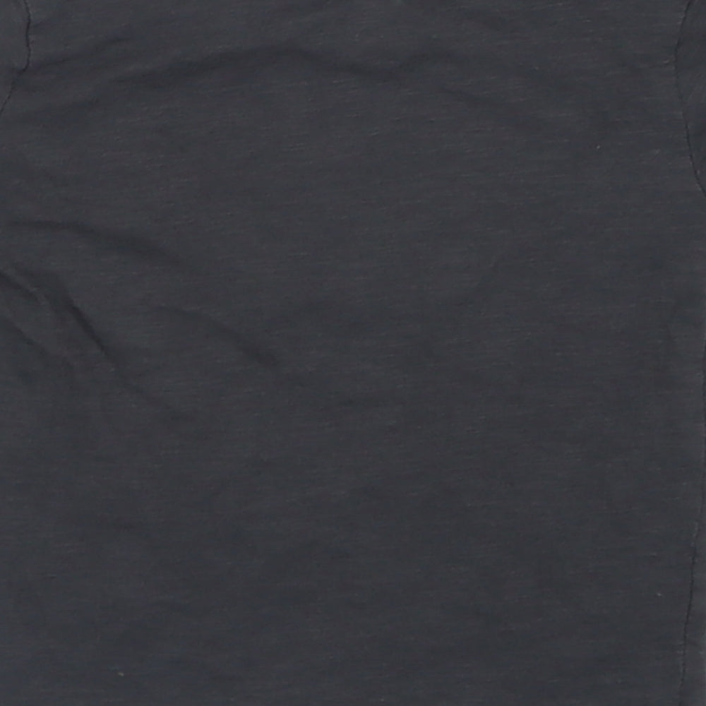 Primark Girls Grey Cotton Basic T-Shirt Size 12-18 Months Crew Neck Pullover - future artist