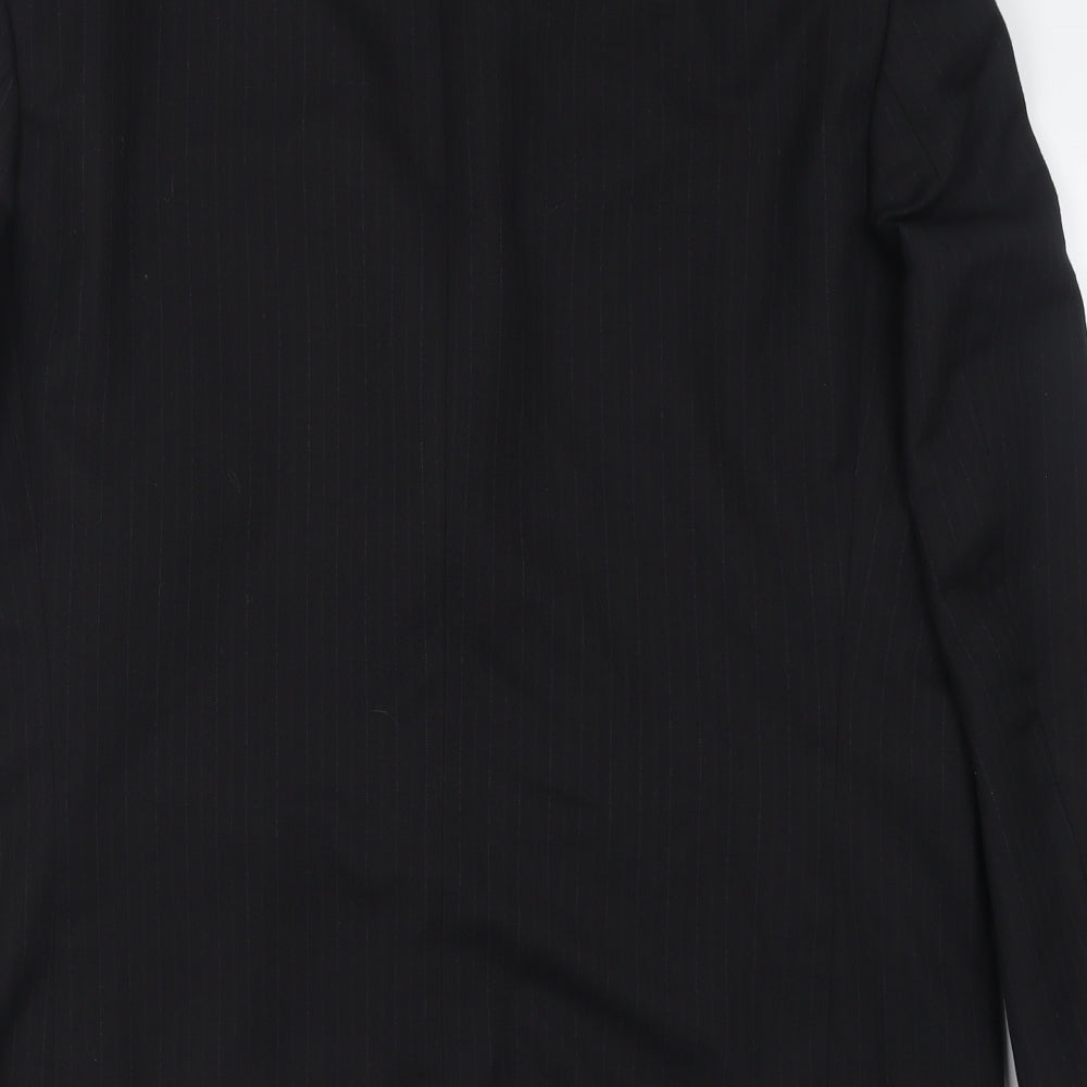 Bäumler Baumer Mens Black Polyester Jacket Blazer Size 36