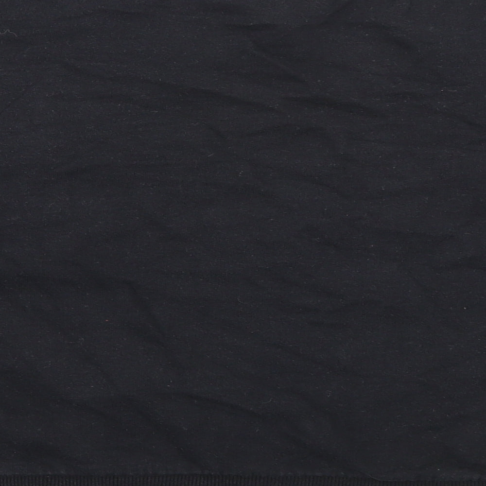 F&F Womens Black Cotton Pullover Sweatshirt Size 10
