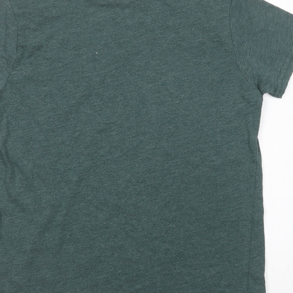 Primark Girls Green Cotton Pullover T-Shirt Size 9-10 Years Crew Neck Pullover - Canada