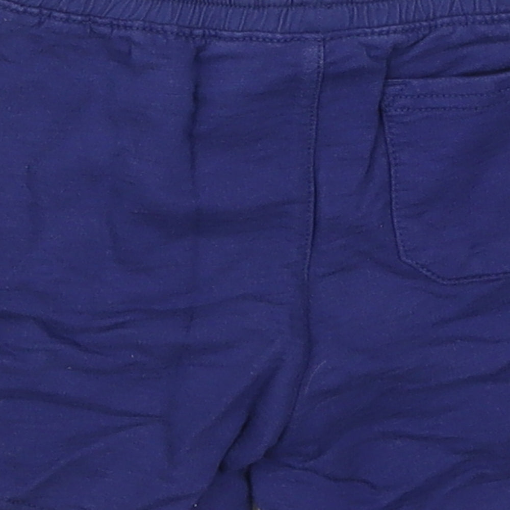 Carters Boys Blue Cotton Sweatpants Trousers Size 18 Months Drawstring - Sweat Shorts
