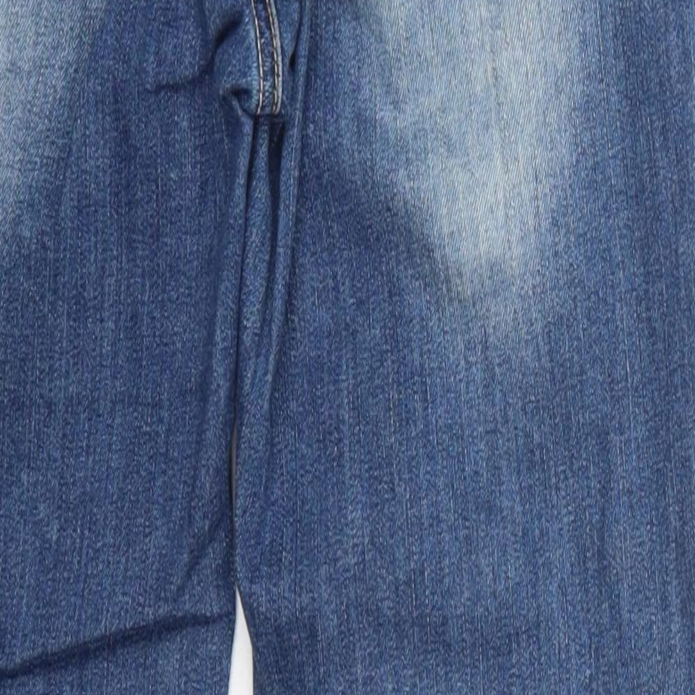 Replus Womens Blue Cotton Skinny Jeans Size 30 in L26 in Regular Button