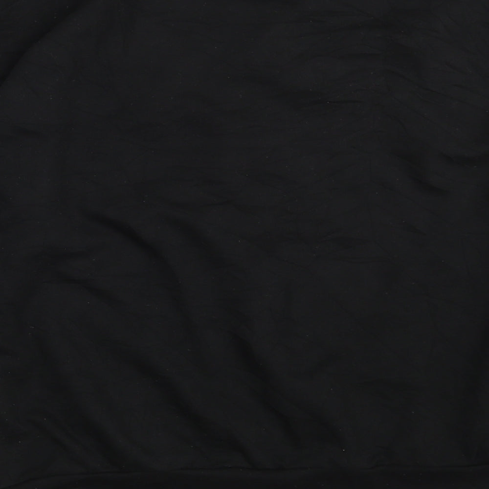 PRETTYLITTLETHING Womens Black Polyester Pullover Sweatshirt Size S - KANI SPORT