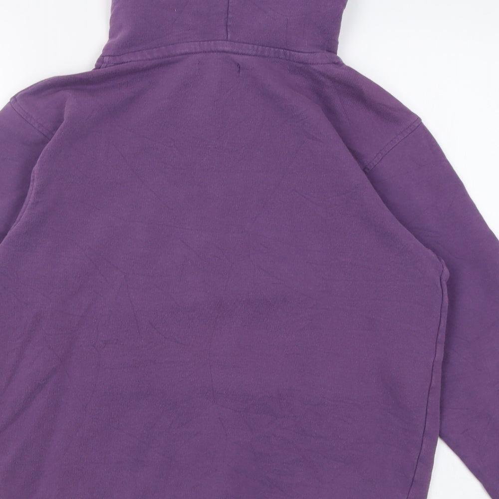 hawaii Womens Purple Cotton Pullover Hoodie Size S Pullover