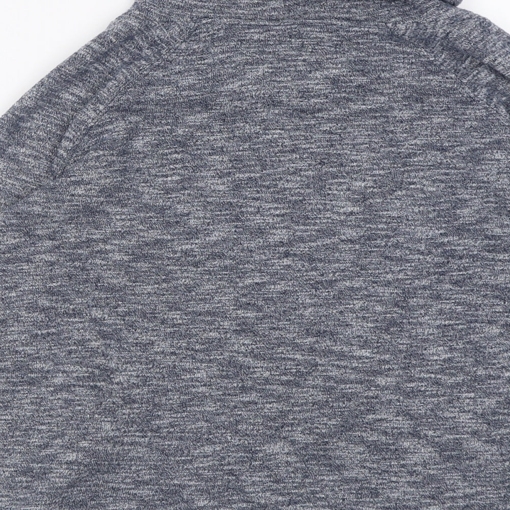 Atmosphere Womens Blue Polyester Pullover Sweatshirt Size 10 Pullover