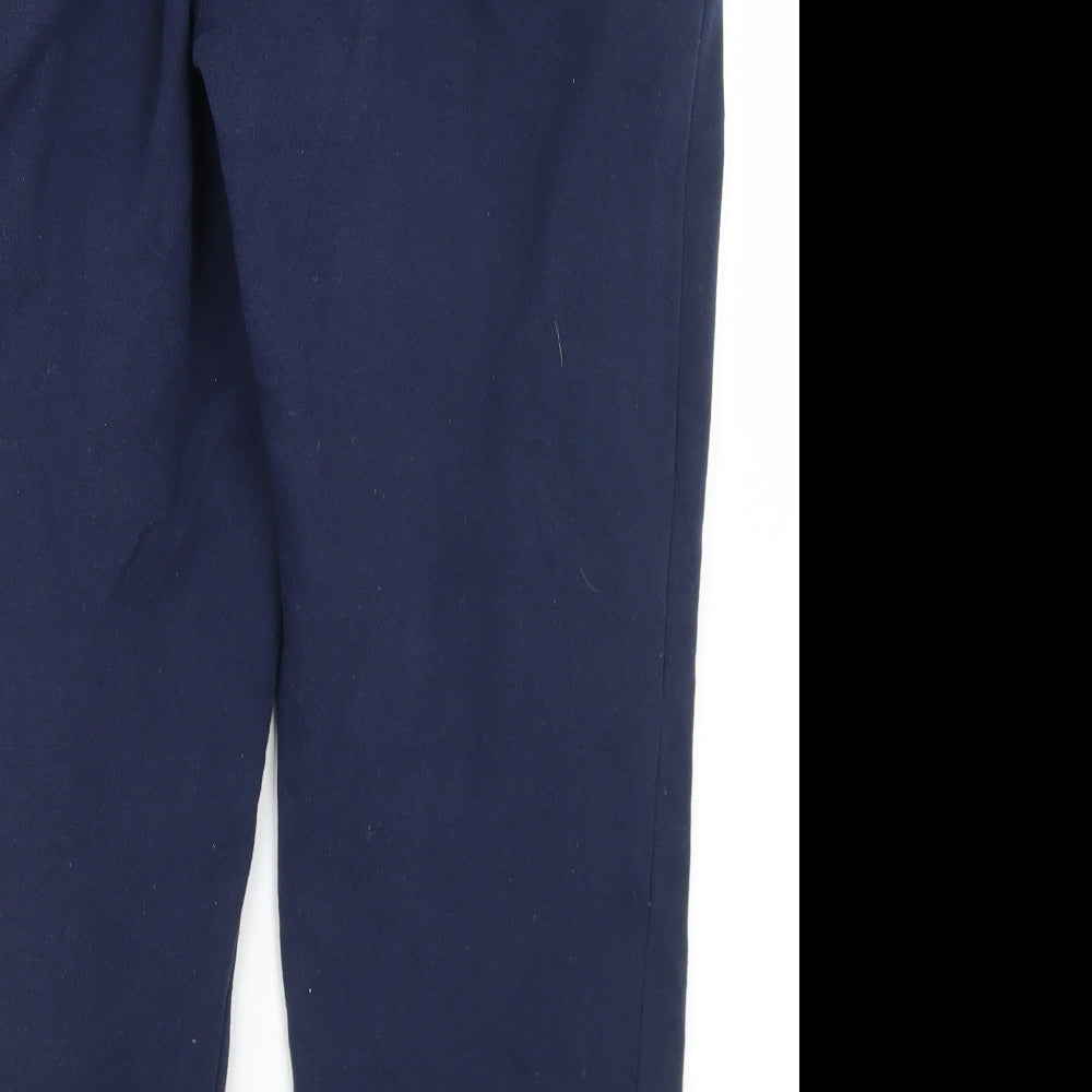 NY Sports Mens Blue Polyacrylate Fibre Jogger Trousers Size M L26 in Regular