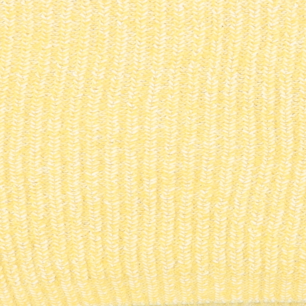 New Look Womens Yellow Round Neck Acrylic Pullover Jumper Size M