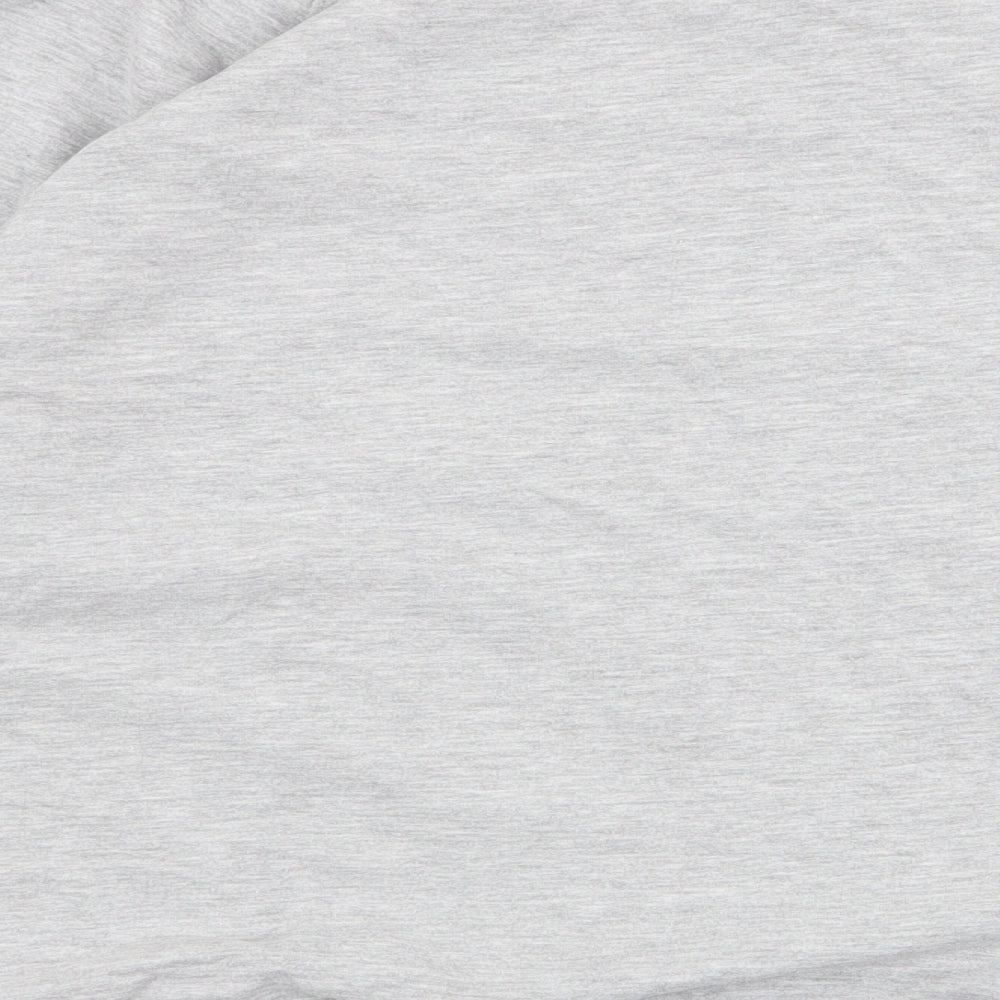 George Womens Grey Cotton Pullover Sweatshirt Size 12 Pullover