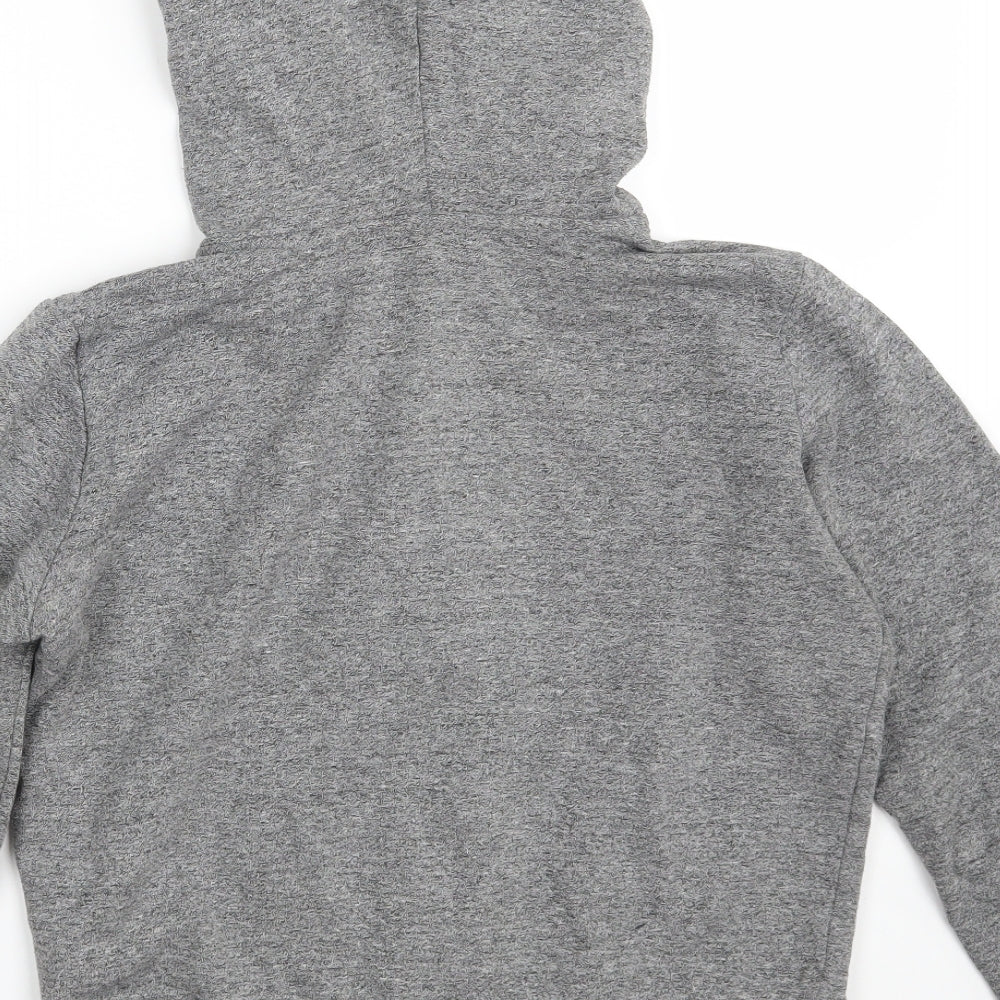 H&M Womens Grey Jacket Size S Zip