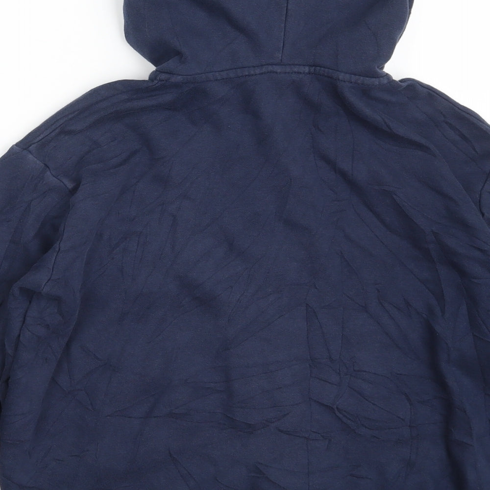 H&M Womens Blue Jacket Size M Zip