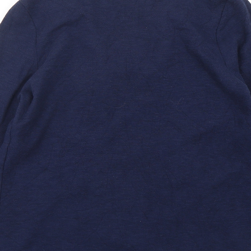New Look Womens Blue Jacket Blazer Size 8