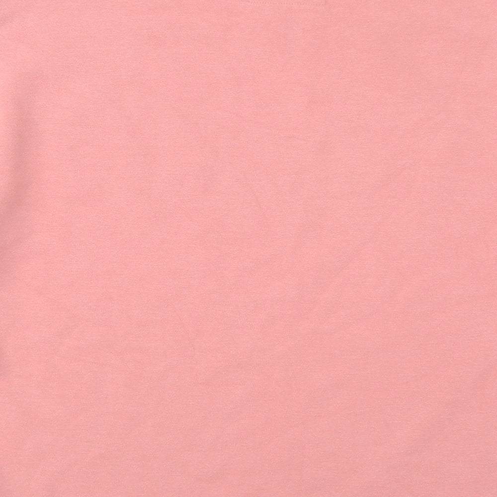 F&F Womens Pink Polyester Pullover Sweatshirt Size 8 Pullover