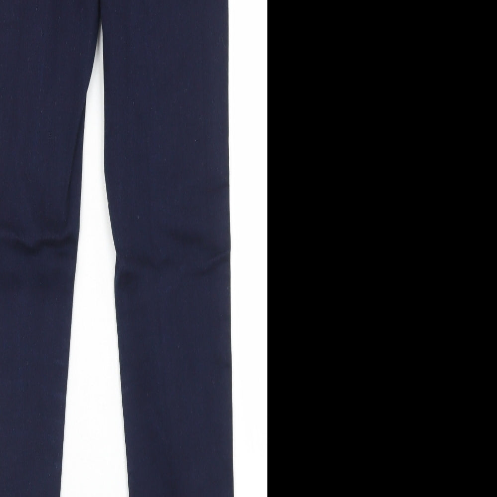 Denim co Womens Blue Cotton Skinny Jeans Size 8 L29 in Regular Button