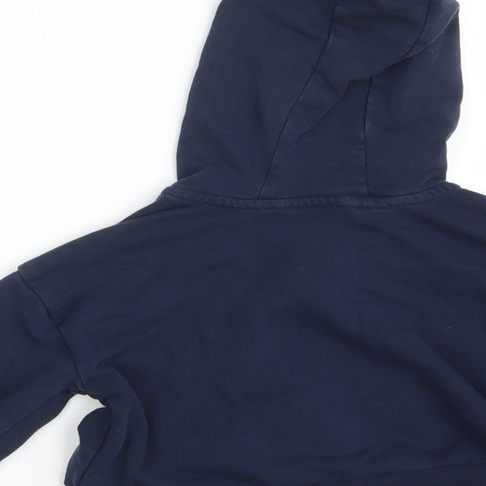 George Girls Blue Jacket Size 5-6 Years Zip