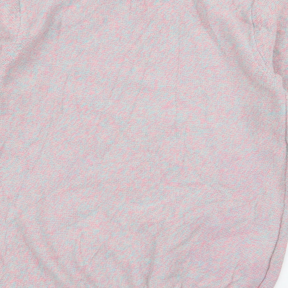 Cedarwood State Mens Pink Round Neck Cotton Pullover Jumper Size S