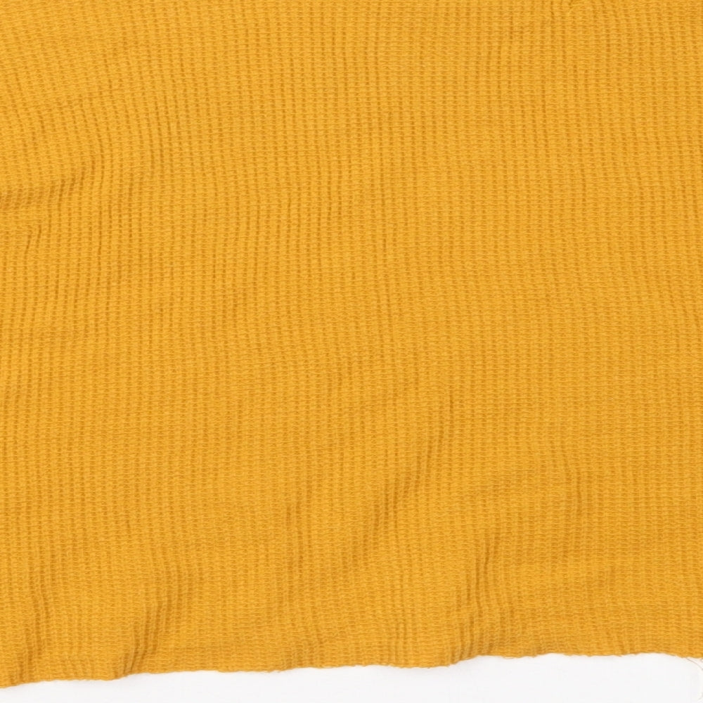 Pacific Republic Womens Yellow Cotton Pullover Sweatshirt Size S Pullover - California
