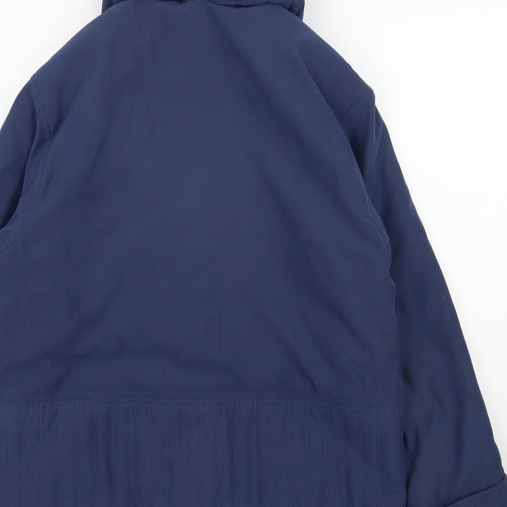 Astraka Womens Blue Jacket Coat Size S Zip