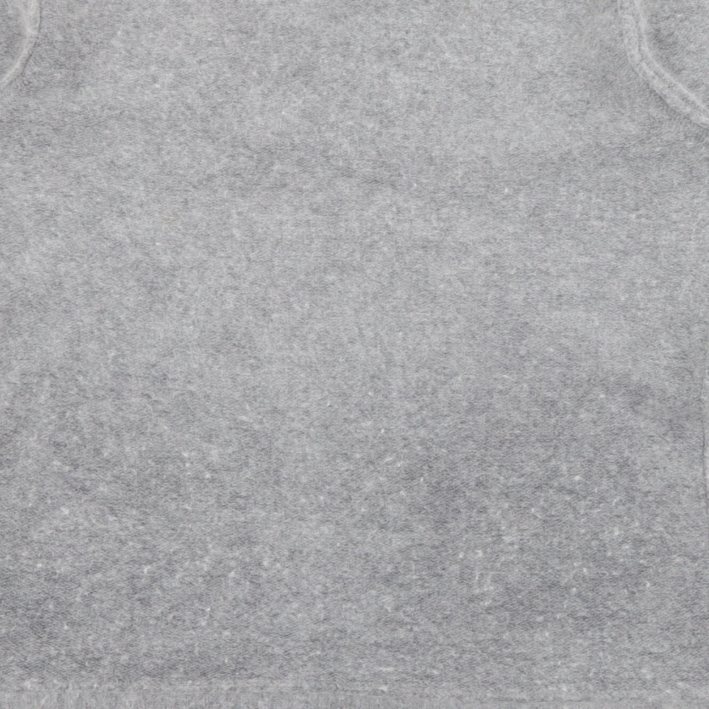 Coercion Womens Grey Roll Neck Nylon Pullover Jumper Size XL