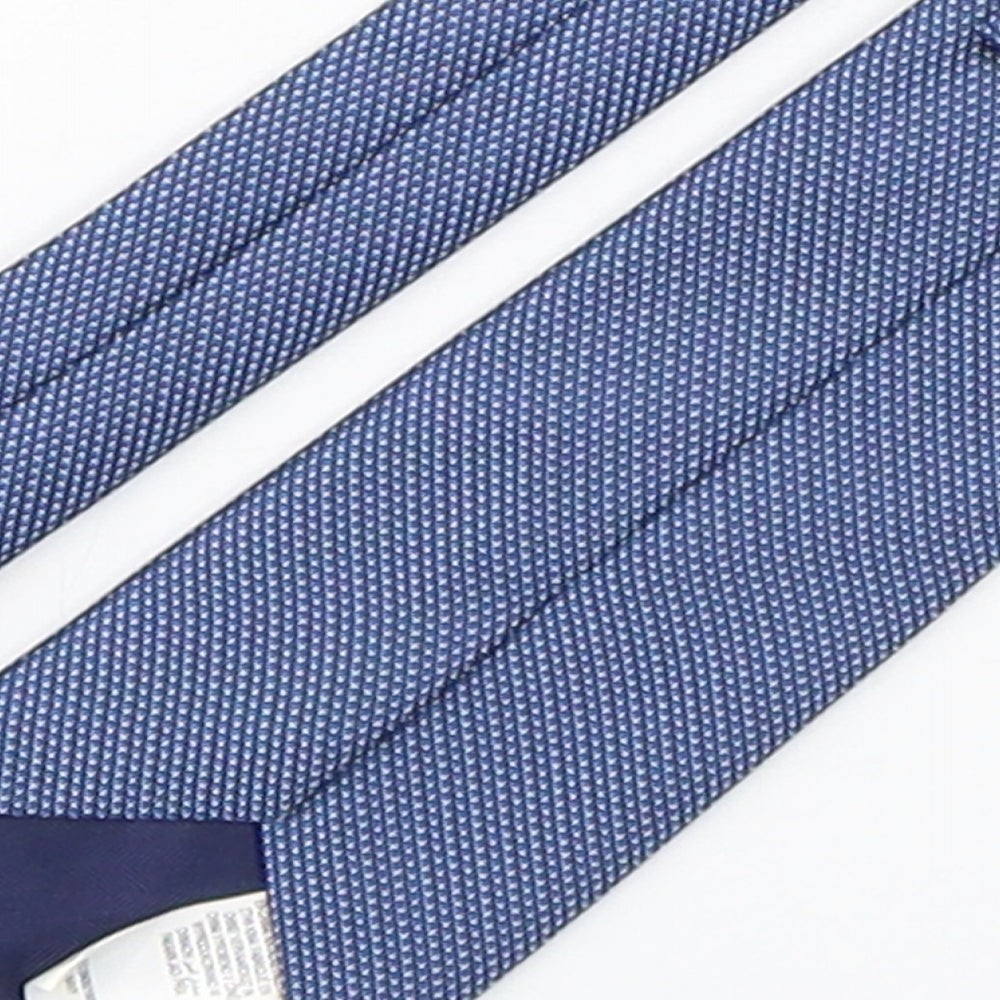 Marks & Spencer Mens Pink Polka Dot Polyacrylate Fibre Pointed Tie One Size