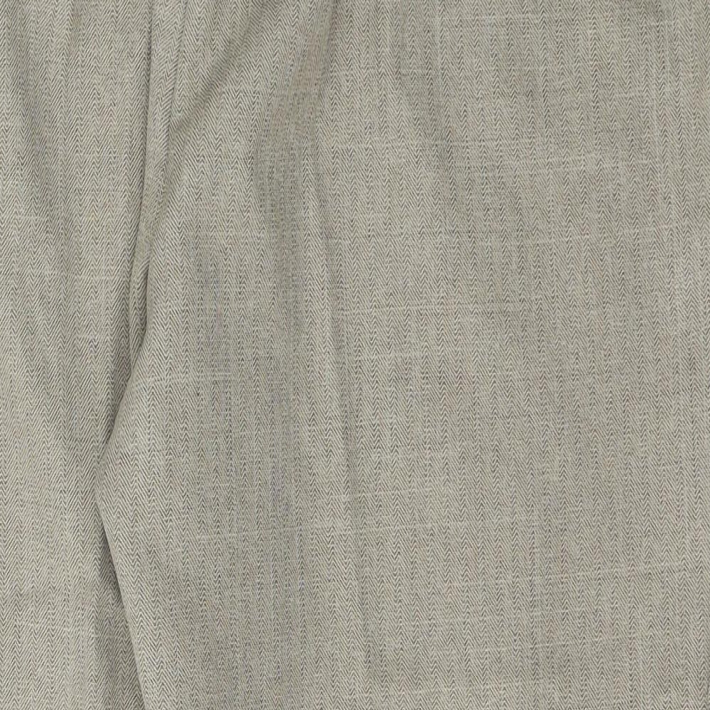 ARISTA Womens Beige Polyester Trousers Size 22 L24 in Regular
