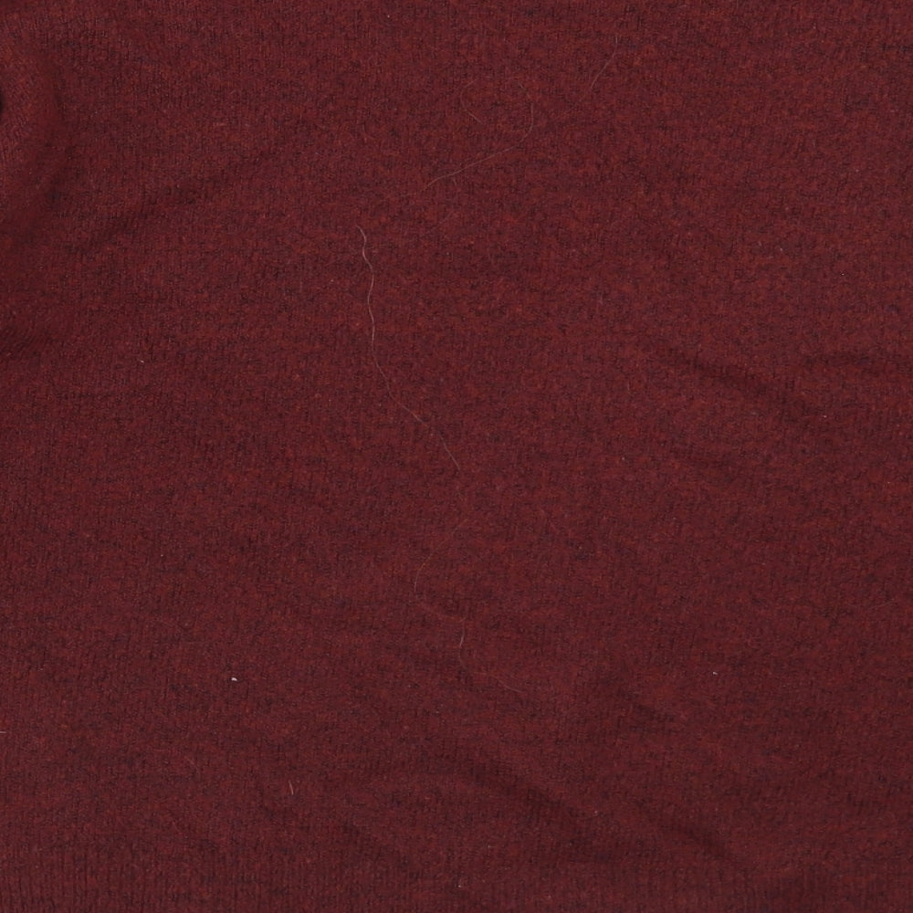 H&M Womens Purple Crew Neck Acrylic Pullover Jumper Size S