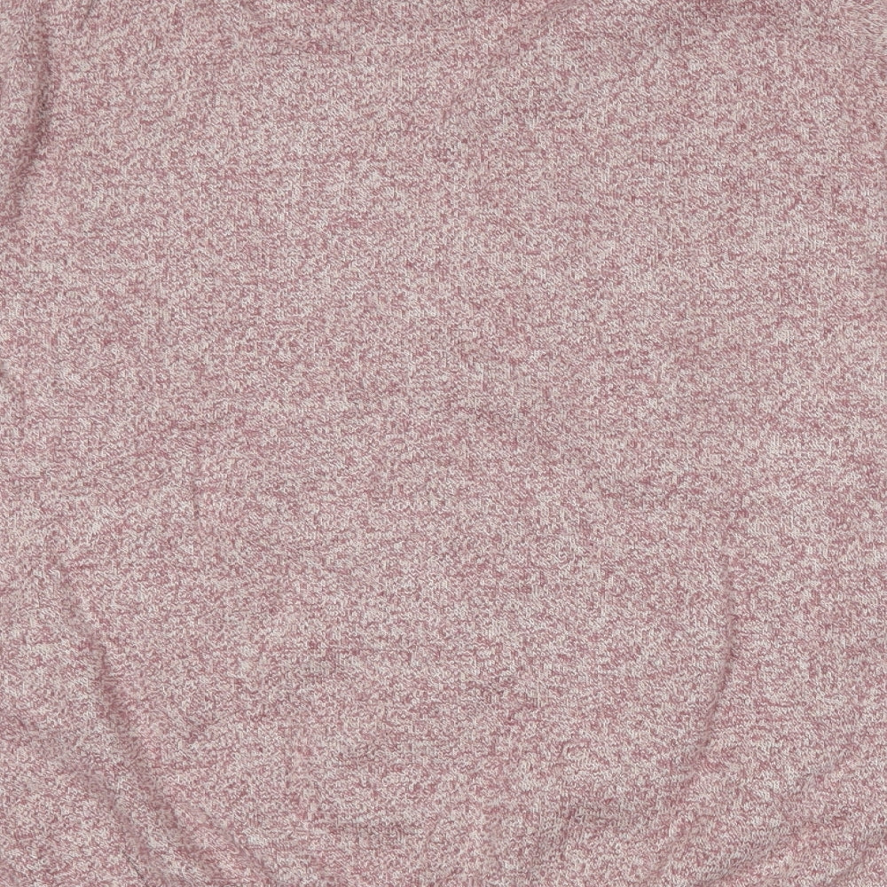 Burton Mens Pink Round Neck Cotton Pullover Jumper Size M