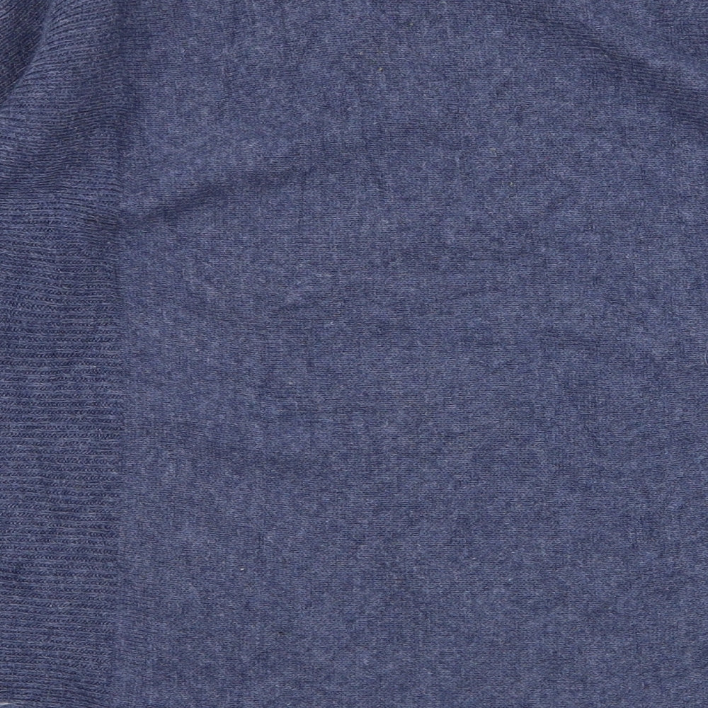 Dorothy Perkins Womens Blue Boat Neck Polyester Pullover Jumper Size 8