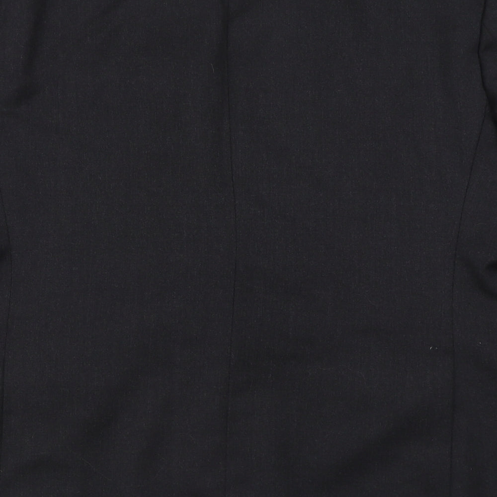 Burton Mens Grey Wool Jacket Suit Jacket Size 44