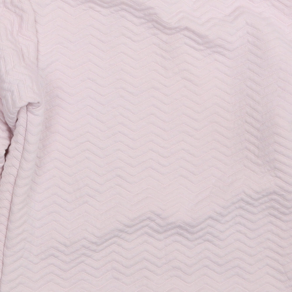 KappAhl Girls Pink Polyester Pullover Sweatshirt Size 13-14 Years - Sparkling