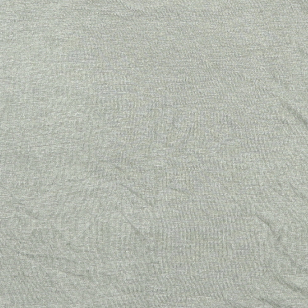 MNG Womens Green Round Neck Polyester Pullover Jumper Size M