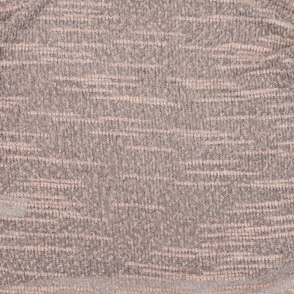 New Look Womens Pink Round Neck Polyester Pullover Jumper Size 8